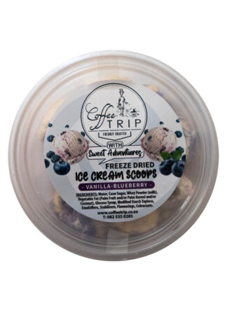 freeze dried ice cream vanilla-blueberry